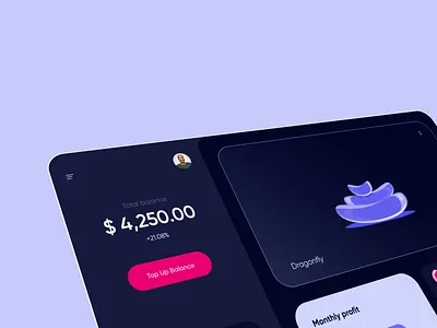 Fly - Dashboard Design for NFT Creators clean dashboard dashboard design interface nft nft creators nft marketplace ui user friendly ux ux design web app