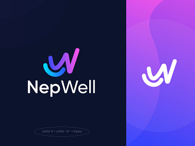 NepWell brand identity branding capital clean design colorful logo creative creative logo ecommerce hire logo designer invest letter logo logo logo mark meaningful logo minimal minimalist logo modern logo symbol