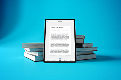 Book iPad Pro abstract app apple book books clean device display ebook ibook ios ipad iphone laptop learning mac mockup pro realistic simple