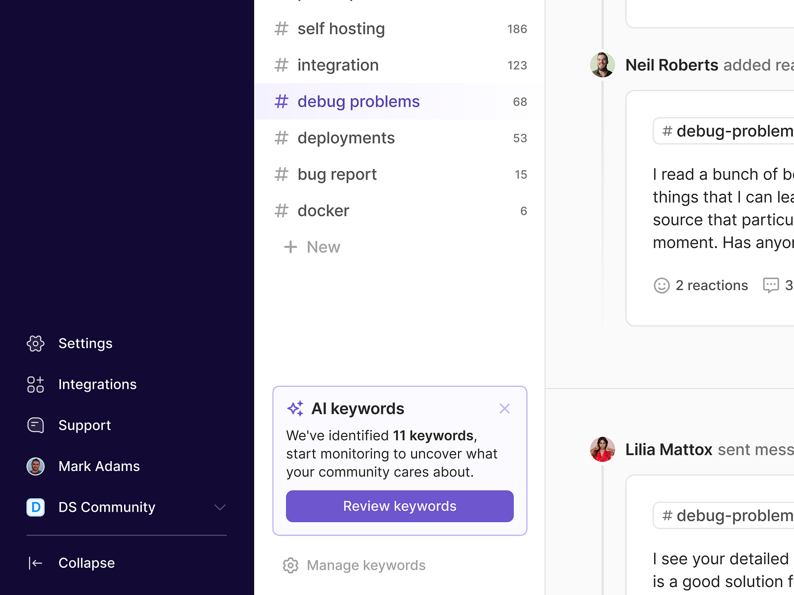 Content Feed Callout - AI-Powered Content Discovery by usrnk1 on Dribbble