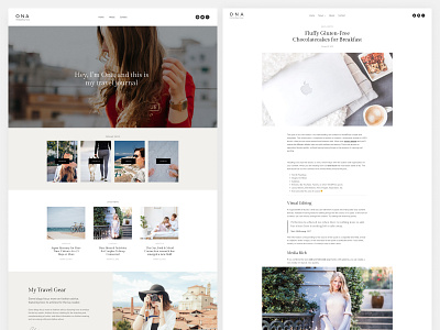 Ona - Full Site Editing WordPress Theme block theme blog clean fse full site editing gutenberg minimal simple wordpress