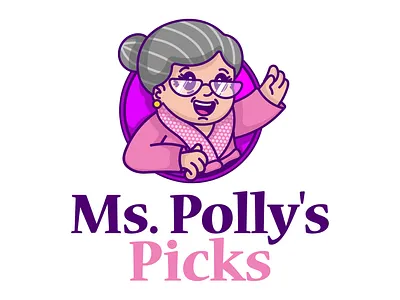 Ms. Polly character design design graphic design illustration logo logo design vector