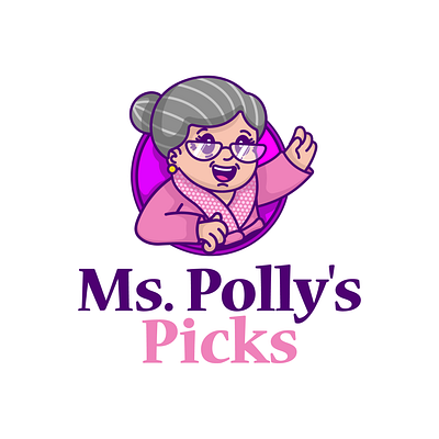 Ms. Polly character design design graphic design illustration logo logo design vector