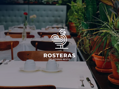 ROSTERAS logo concept brand branding design graphic design illustration logo motion graphics ui ux vector