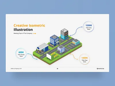 Ropotox - 2021 Multipurpose Presentation Template 3d branding business creative design graphic design illustration infographic logo meeting powerpoint powerpoint template presentation ropotox running smoothly topic ui vector