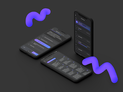 Exam Prep App app darkmode design learning measure minimalistic progress ui ux