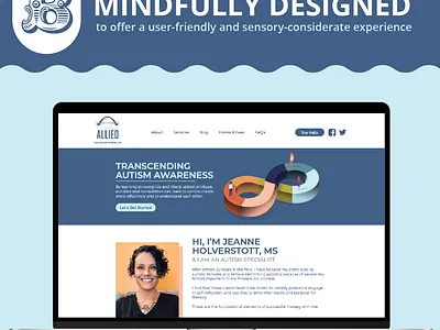 Autistically Allied Web Design baseline creative ui ux web design