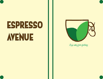 Espresso Avenue animation branding graphic design illustration logo