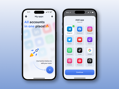 Dual Space App appdesign appinterface appprototype colorpalette creativedesign creativeprocess design designprocess designsystem designtrends figma iosapp mobile design mobileapp mobileui obiledesign productdesign userexperience userinterface uxui