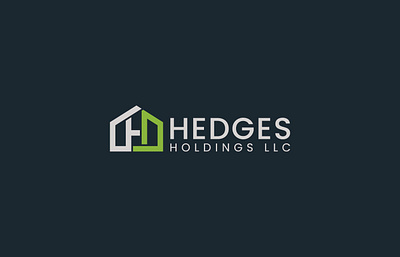 Hedges-Holdings-LLC Logo Design branding business creative logo custom logo graphic design holding hom home logo letter logo llc logo real estate ogo