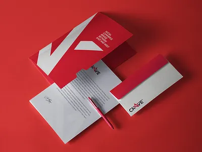Crave (branding) brand materials design branding graphic design logo ux