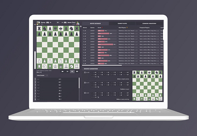 Chess Game Web Online UI v1 chess game. game ui dashboard ui dashboard ux ui online web app online web application platform ux ui saas saas ui saas ux web app web app ux ui web game