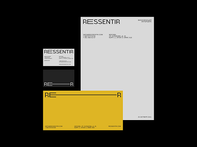 Ressentir Branding agency brand identity branding branding design business design identity logo logo design logotype marketing packaging smm studio visualization