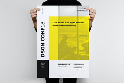 DSGN Series 7 Poste branding catalog clean design flyer flyer poster graphic design illustration indesign magazine modern poster poster flyer print printable simple simple cv simple flyer template workshop