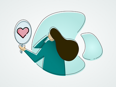 Product illustration for Erika Portela's physiotherapy Clinic branding graphic design illustration vector