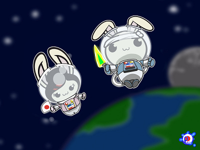 Characters created for AR game brand branding design graphic design illustration photoshop