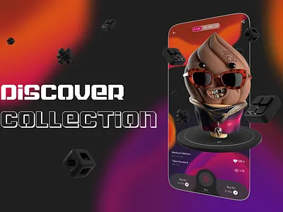 NFT Marketplace app branding design design app illustration interface nft nft app nft marketplace ui ux web design