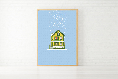 A Christmas Story Poster a christmas story art print christmas christmas art christmas art print christmas poster christmas story christmas story house holiday holiday poster indiana indianapolis indy leg lamp poster design red ryder shoot your eye out