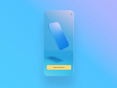 Push Request 3d animation graphic design motion graphics ui