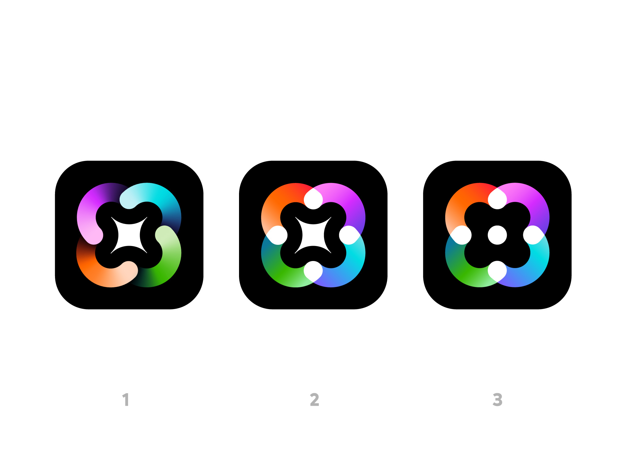 Concept versions for Squash app brand branding conversion editing icon logo logotype mark photo star team together