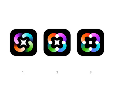 Concept versions for Squash app brand branding conversion editing icon logo logotype mark photo star team together