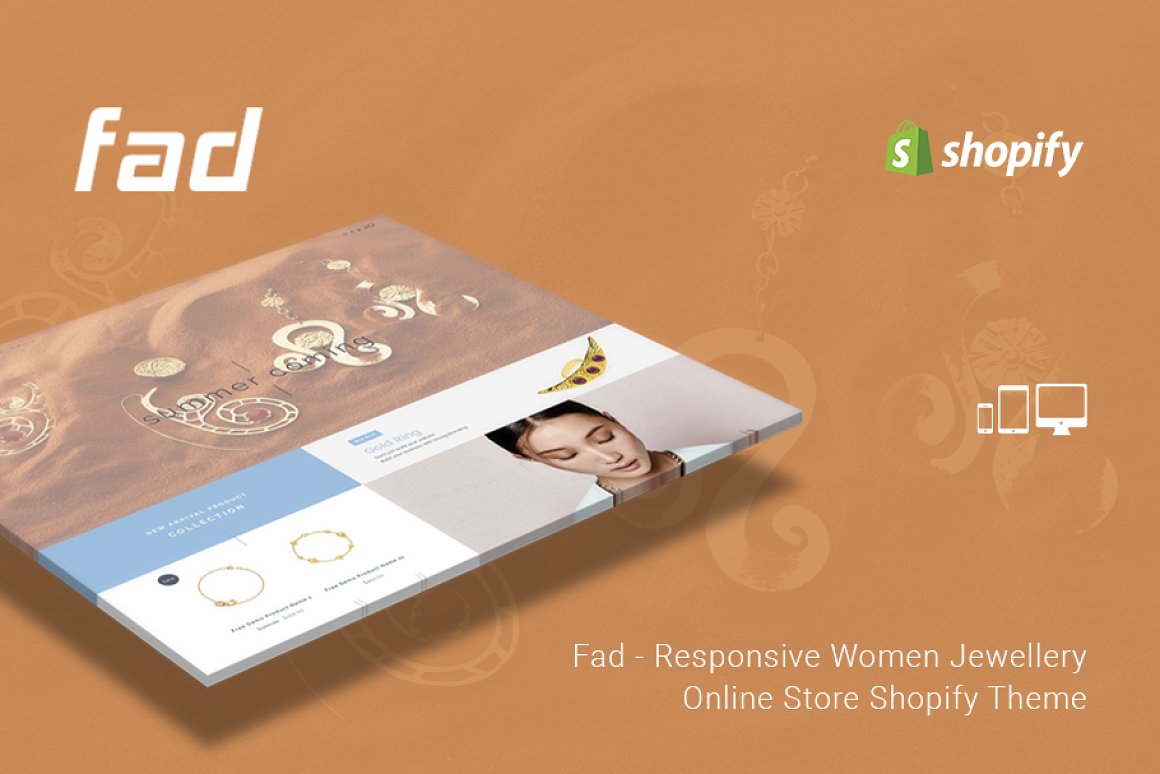 Fad Jewelry Store Shopify Theme 3d accessories accessories shopify theme animation app branding design fad shopify theme fashion shopify theme graphic design illustration jewelry store logo motion graphics responsive responsive shopify theme shopify theme ui