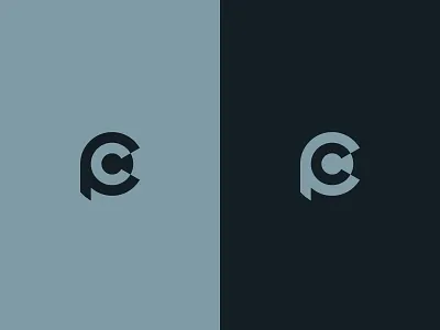 P & C Negative Space Monogram Design banking brand identity branding business capital clean graphic design identity investment logo logo design logo designer logo mark mark minimal monogram negative space small business startup