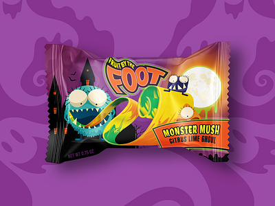 Halloween CPG Candy Design Concept design graphic design halloween halloween candy halloween design mock up