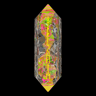 Crystal of Loathing. cryptoart nft nftart nftartist opensea openseanft