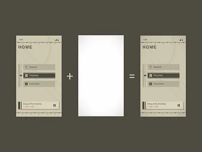 NieR:Automata Lens Effect Replica app automata music player nier nier: automata ui ux