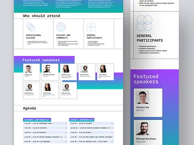 Landingpage Design for Unstructured Data Summit 2022 events landingpage website