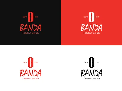 BANDA Creative Agency - LOGO branding creative creative agency design logo