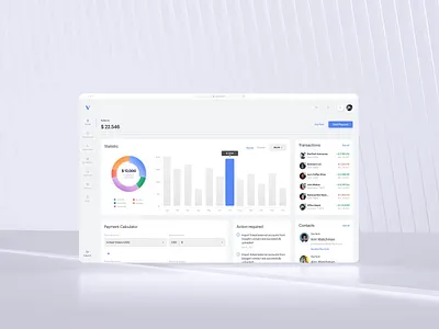 Veem Payment Platform 3d 3d animation 3d bg animation blue c4d cinema 4d clay clean dashboard graph payment platform ui design wallet web web design