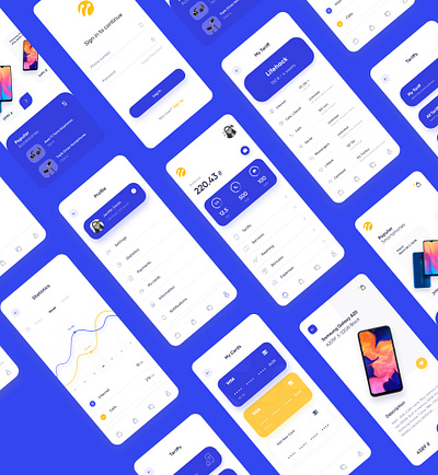 My Lifecell app design mobile app ui
