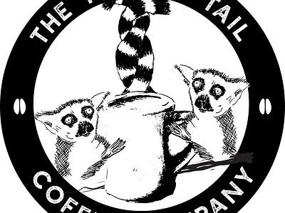 The Twisted Tail Coffee Company adobe branding creative cloud design graphic design illustrator logo transgreaser vector