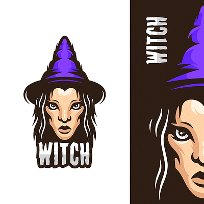 Witch Illustration design detailed drawing halloween illustration vector witch witches