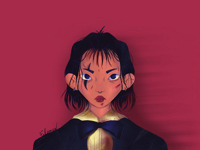 Did u find out who it is? art branding character design digital graphic design procreate squidgame