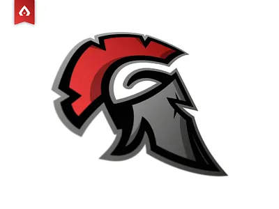 Spartan Helmet Mascot ESports Logo esports gaming helmet icon illustration illustrator logo mascot photoshop spartan