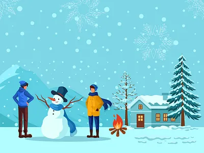 Build a Snowman (scene creator) antartica assets cold design frozen graphic design ice iceland illustration pine tree scene creator snow snowflake snowman ui vector winter winter illustration winter moment winter vector