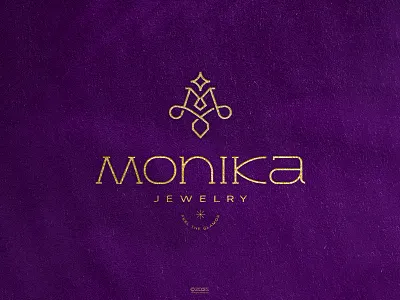 MONIKA JEWELRY brand designer brand identity branding business logo creative design fashion logo icon illustration jewelry logo logo logo design logo designer logoideas logotype luxury logo mark minimalist logo modern wordmark