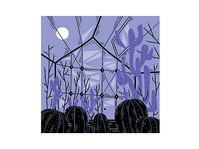 Botanical garden 2d drawing art branding design drawing graphic design graphic elements illustration