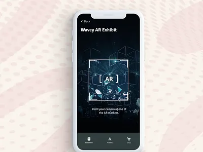 Wavey Music Festival: App newwave swisspunk ui ux