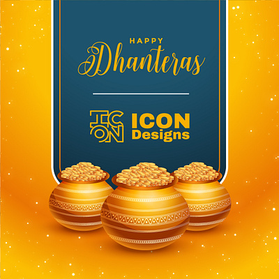 Dhanteras | ICON Designs branding design dhan graphic design illustration iparthgajjar sankalpjariwala theicondesigns