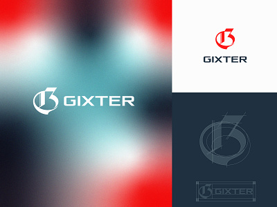 GIXTER apparel brandidentity branding clothinglogo creative design gletter glettermonogram graphic design gridlogo lettermark logo logodesigner logoinspiration logopresentation modern nextmahamud stylishlogo symbol