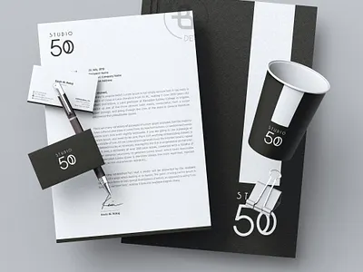 Studio 50 Branding brand identity branding camera logo camera shutter camera shutter logo classic logo creative logo design illustration logo logo design logodesign miniman logo modern logo photographer logo stationery design studio branding studio camera logo studio logo ui