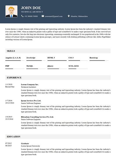 Resume template at Disume digital resume disume resume