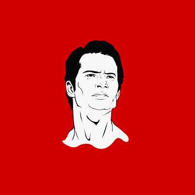 LINE ART "HENRY CAVILL" blackwhite design drawing graphic design illustration lineart tracing art vector vexel