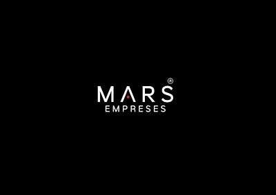 Mars Empreses Logo Design black black logo branding design identity design illustration logo logo design mars red red logo