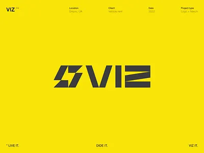 Viz® / Logomark animation bike brand identity branding design drive dynamic electric electricity graphic design illustration logo motion graphics scooter ui vector