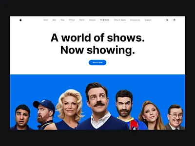 Apple TV Website — Loading Animation after effects animation apple apple tv branding clean design graphic design landing page loading minimal motion motion graphics ui website
